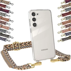 EAZY CASE do Samsung Galaxy S23 Plus Case Silikonowe z paskiem na ramię do zawieszenia - Zdjęcie 1 z 24