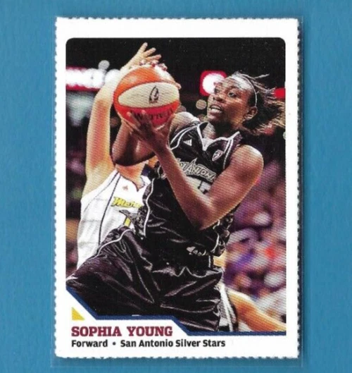 2008 SI Kids SOPHIA YOUNG Rookie Card, San Antonio Silver Stars/ WNBA #283 - Image 1 of 2