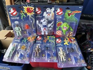 The Real Ghostbusters Kenner 6 Action Figure Lot Slimer Ray Peter Egon 