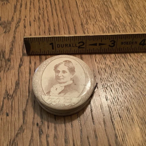 Antique Advertising Tape Measure-Lydia E. Pinkham’s Cover