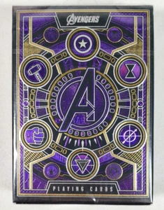 Avengers Theory 11 Infinity Saga Playing Cards Purple New Sealed Premium Quality - Picture 1 of 5