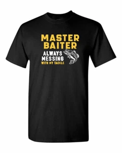 Master Baiter Fishing T-shirt - Picture 1 of 5