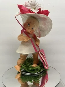 Annalee Doll 7” Dress Up Girl #166585 1984 - Picture 1 of 4