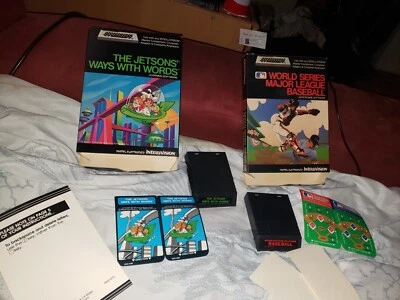 Ultra Rare World Series Major League Baseball Intellivision and The Jetsons mint - Image 1 of 4