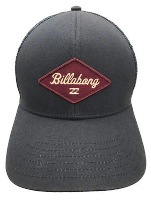 Billabong Snapback Adult Embroidered Blue Mesh Adjustable Baseball Cap - Image 1 of 4