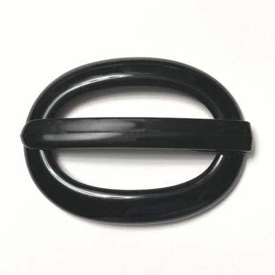 Helfrance Hair Slide Buckle Clip Stick Round Accessory Colorful Made in France - Image 1 of 3