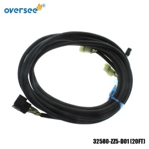 32580-ZZ5-D01 20FT Cable Assembly For Honda 50-225HP Outboard 32580-ZZ5-600 BF60 - Imagen 1 de 1