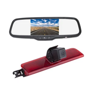 Brake Light Rear View Reverse Camera Kit for Volkswagen VW Caddy Panel Life - Picture 1 of 9