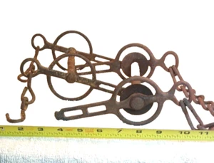 Antique / Vintage Draft Horse Bits Qty-2 - Picture 1 of 8