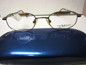 NEW Via Milano MICHELO in BRONZE 48-19-140 eyeglass frame eye glasses - Picture 1 of 4