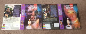 The Shining Pt 1 & 2 - Sample VHS Video Sleeve - Large Box - No Tape - Foto 1 di 2