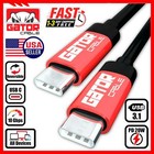 USB-C to USB-C 3.1 Charger Data Cable Type-C Male Fast Charge PD 20W 5A 10Gbps