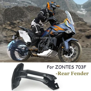 Motorcycle Rear Hugger Mudguard Rear Fender Mudflap Guard Black For ZONTES 703F - Bild 1 von 10