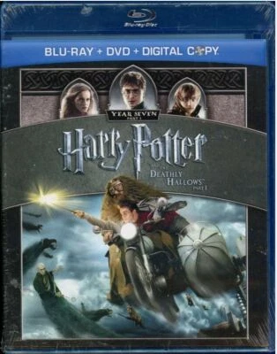 Harry Potter and the Deathly Hallows Part 1 (BLURAY/DVD/DIGITAL) NEW/SEALED - Image 1 of 2