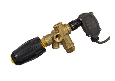 P.A SRL Genuine Tecomec VRT3 Adjustable Unloader Valve with pressure switch - Yellow