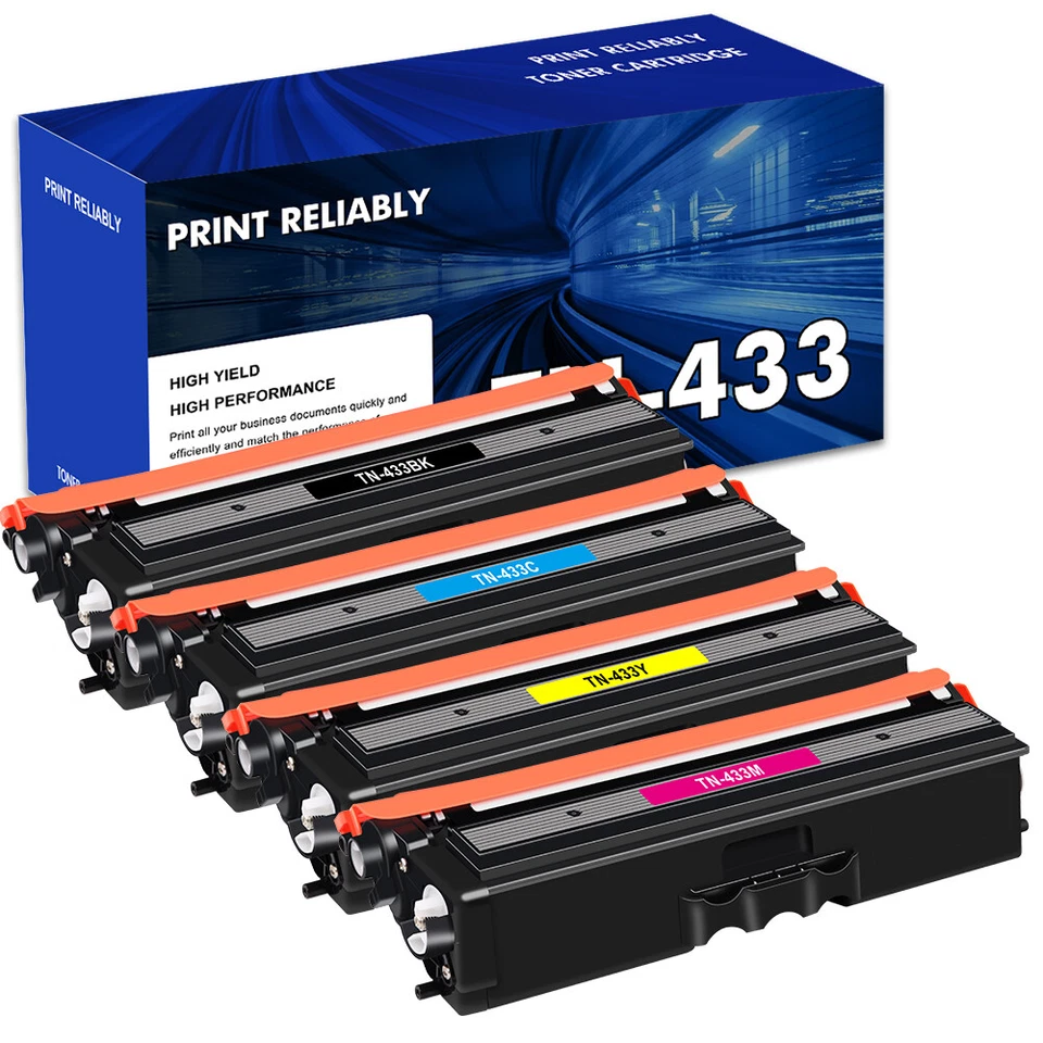 Lote de tóner TN436 TN433 TN431 para Brother MFC-L8900CDW L8610CDW HL-L9310CDW Foto 1 de 4