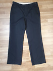 Mens Suit Trouser Size W34 L31 Black Bottom