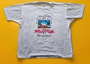Jerzees 50/50 Men's T Shirt GOD IS GOOD ALL THE TIME Vtg SZ. XXL City Of Refuge - Bild 1 von 14