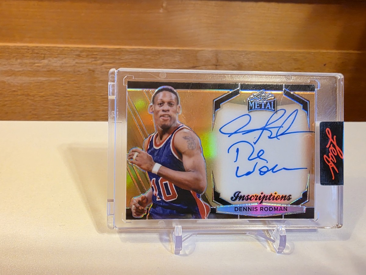 10月末まで特価） Dennis Rodman 2018 Leaf auto 10月末まで特価