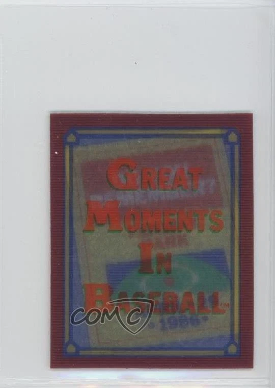 1988 Score Do You Remember? Inserts Roger Clemens #9 - Image 1 of 2