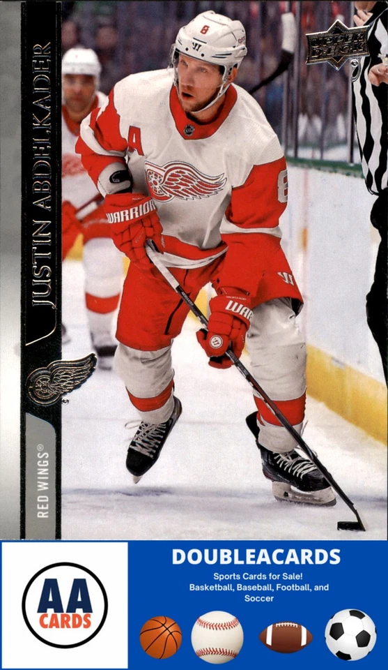 2020 Upper Deck #64 Justin Abdelkader  Detroit Red Wings - Image 1 of 1