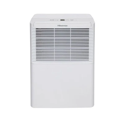 Deshumidificador Hisense 0,9 galones 25 pintas 1 velocidad blanco 1500 pies cuadrados DH2524K1W Foto 1 de 4