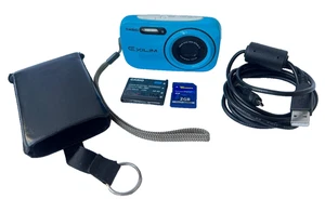 Casio EXILIM EX-Z32 16.1MP Digital Blue Kamera SD Karte - getestet & funktionsfähig - Bild 1 von 15