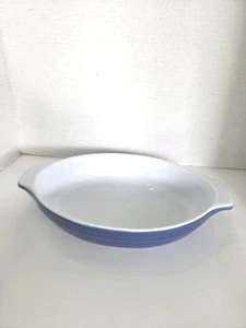 Emile Henry Backform Kasserolle Au Gratin blau oval 8,75 cm plus Griffe - Bild 1 von 11