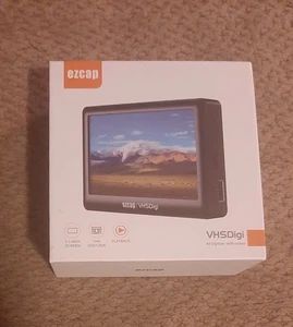 EZCAP VIDEO CAPTURE VHS DIGITIZER 4.3 INCH SCREEN WORKS PERFECT COMPLETE IN BOX - Picture 1 of 4