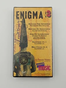 ENIGMA 3 promo VHS Music Video Compilation 1996 Blockbuster exclusive Virgin  - Picture 1 of 2