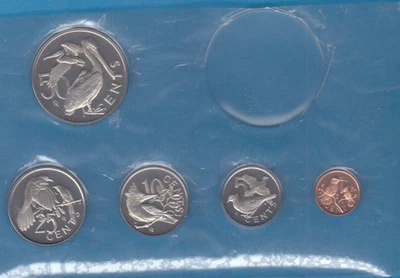 1974 Coinage of the British islands (5 Coins) with COA - Image 1 of 4