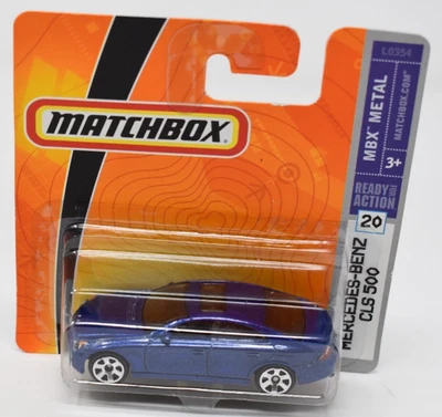 Matchbox Superfast Mercedes Benz CLS 500 blu. #20/2007. blister corto - Immagine 1 di 2