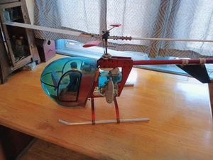 VINTAGE AMERICAN REVOLUTION RC HELICOPTER OS KRAFT NITRO GAS NEVER FLOWN - Picture 1 of 22