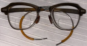Vintage 1950’s Bausch & Lomb Eyeglasses 1/10 12K GF 20-44 Rim Looped Women's - Picture 1 of 7