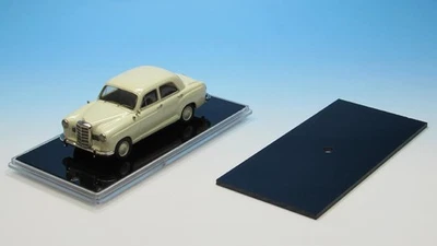 GRÜNBERG U. WOLTER GBR Plaque acrylique pour Vitrine capable d'accumuler 1/43 noir