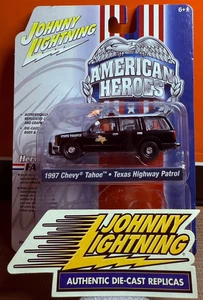 Johnny Lightning 1997 Chevy Tahoe Texas Highway Patrol 1/64 Truck New Open USA - Picture 1 of 4