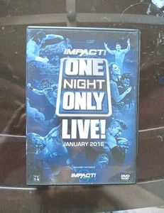 TNA Impact Wrestling One Night Only Live! January 2016 (DVD) Bobby Lashley, Bram - Imagen 1 de 4