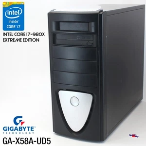 PC Ordinateur GIGABYTE GA-X58A-UD5 V1 Intel 6x Core i7-980X 12GB RAM Image K4000 - Afbeelding 1 van 9
