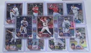 2023 Topps CHROME MATT OLSON + LOGAN O'HOPPE RC +REFRACTOR+MORE (11) Cards L@@K!