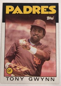1986 Topps - #10 Tony Gwynn