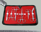 7 PC Wound Kit Medic Surgical Minor Surgery Instrument Scissor Forceps 