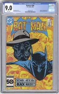 Batman #386 CGC 9.0 HIGH GRADE DC Comic Detective KEY 1st Black Mask App