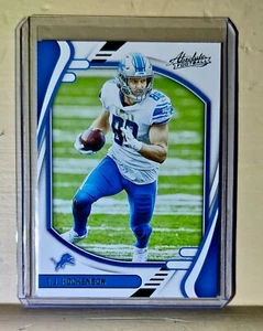 T.J. Hockenson 2021 Panini NFL Absolute Green Parallel Football #10 Card - Picture 1 of 2