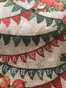 Fabric 1 Yard Pumpkins 100% cotton Quilting,crafting,sewing, - Picture 1 of 3