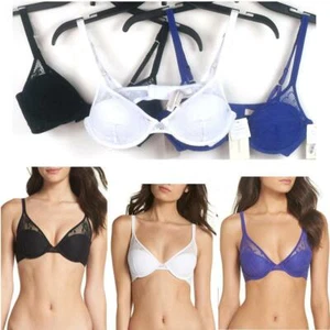 On Gossamer Racy Lace Demi Bra Choose Size & Color G3160 New - Picture 1 of 10