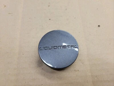 LiquidMetal Aftermarket Wheel Rim Dark Gray 2 3/8" Center Cap Hub Cover CAP5373 - Image 1 of 2