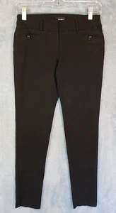 Flirtatious Girls Black Pants Rayon Nylon Spandex Size 3 Pull on Stretch - Picture 1 of 9