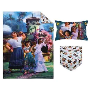 DISNEY ENCANTO Power Trio 3-Piece Toddler / Crib Nursery Bedding Set - NEW! - Picture 1 of 6