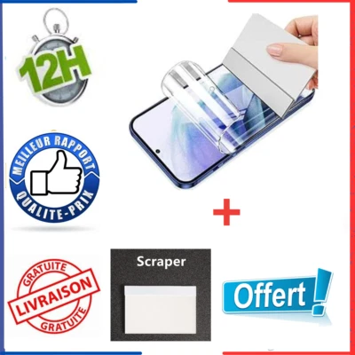 Hydrogel Screen Protector Film for iPhone X 11 12 13 14 15 16 Plus Pro ProMax - Image 1 of 4