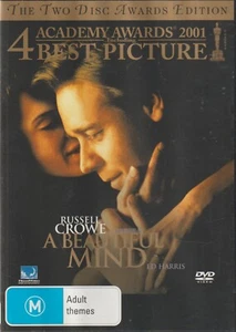 A Beautiful Mind - Russell Crowe - 2 Disc DVD - Picture 1 of 2